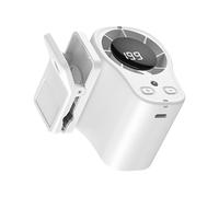 Lightweight Personals Cooling Fan with LED Display, 360 Rotation & Strong Airflows Desk Clip on Bladeless Clip on Bladeless