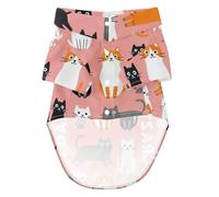 Lightweight Pet Apparel for Daily Wear Crazy Cat Lady Funny Art Cat 5XL