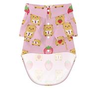 Lightweight Pet Apparel for Everyday Use Cute Guinea Pig with Strawberr L