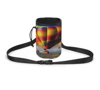 Lightweight Pet Training Package, Hot Air Balloons Print Versatile Pet Training Bag Stylish Pet Accessories Ideal for Dog Walking