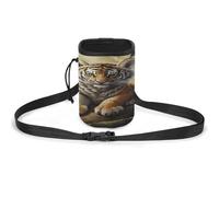 Lightweight Pet Training Package, Jungle Tigers Cub Print Versatile Pet Training Bag Stylish Pet Accessories Ideal for Dog Walking