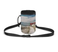 Lightweight Pet Training Package, Lighthouse Backdrop Print Versatile Pet Training Bag Stylish Pet Accessories Ideal for Dog Walking