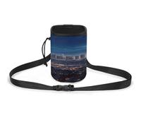 Lightweight Pet Training Package, Los Angeles Skyline Print Versatile Pet Training Bag Stylish Pet Accessories Ideal for Dog Walking