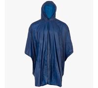 LIGHTWEIGHT PEVA biodegradable HOODED PONCHO - Blue