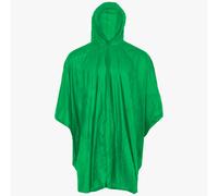 LIGHTWEIGHT PEVA biodegradable HOODED PONCHO - Green