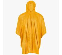 LIGHTWEIGHT PEVA biodegradable HOODED PONCHO - Yellow