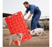 Lightweight Pig Sorting Panels,Long Portable Livestock Sorting Panel for Farms & Ranches, One-Piece Molding Safety Hog Panels Easy To Hold (Small)