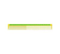 Lightweight Plastic Comb Thick Fine-Toothed Detangler Hairbrush For Trimming And Styling Wide-Toothed Hair Comb With Measuring Lines multifunctional(Grn)