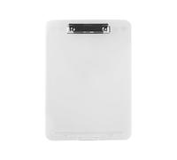 Lightweight Plastic Folder Double-Layer Large-Capacity Folder Multi-Functional A4 Writing Board with Ppen Slot Hangable Neat(Wei)