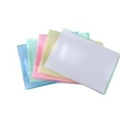 Lightweight Plastic Folder Horizontal Rotating Side-Opening Transparent A4 Folder Large Capacity and Easy to Carry Neat