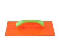 Lightweight Plastic Mud Pan for Plasterers - Orange Spot Board for Mortar Mixing 32x14.5cm Size(big)
