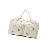 Lightweight Polyester Diaper Bag Washable with Spacious Compartments Insulated Pocket for Parenting Well Organized Bag