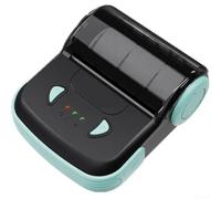 Lightweight Portable 80mm Wireless Printer for Fast For POS Receipt Generation (Blue)