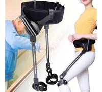 Lightweight Portable Aid Exoskeleton Walking Aid Stroke Hemiplegia Walker Boost Mobility and Independence 3 Levels of Adjustable Strength (S Left)