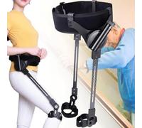 Lightweight Portable Aid Exoskeleton Walking Aid Stroke Hemiplegia Walker Boost Mobility and Independence 3 Levels of Adjustable Strength (S Right)
