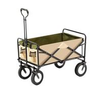 Lightweight Portable Beach Cart - Folding Utili Trolley for Camping, Tools & Equint - Versatile Outdoor Wheelbarrow for Easy Transport & Beach Fun
