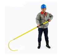 Lightweight Portable First-aid Body Rescue Hook, High Voltage Environment Insulated Emergency Response Equipment Safety Tool For Electrical Fire Power Work, Anti-electrocution Protection Rescue Pole(Y