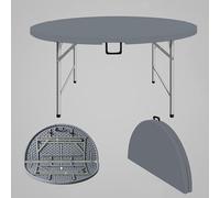 Lightweight Portable Folding Table with Metal Bracket & Handle 300kg Capaci Perfect for Camping nics BBQs Tailgating & Outdoor Adventures