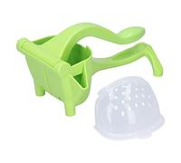 Lightweight Portable Green Manual Juicer with V Shaped Spout Fruit Juicer Manual Juicer Fruit Squeezer for Oranges, Watermelons and Lemon Drinks