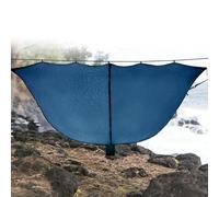 Lightweight Portable Net for Hammocks & Camping - 340 cm x 140 cm Breathable 210T Nylon Fly Shield with High-Density Mesh, Compact Fold(Blue)
