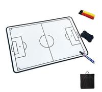 Lightweight Portable Soccer Playbook for Coaches & Players, Soccer Coaching Board Table, Complete Accessories, Double-Sided Use, for Daily Training