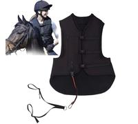 Lightweight Professional Airbag System Equestrian Riding Air Bag Vest Inflatable Vest Motorcycle Riding Motorcycle Vest with Equestrian Sports, Off-Road Anti-Falling Airbag Vest S