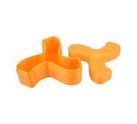 Lightweight Propeller Storage Solution for DJI NEO 2 Drones ABS Case Prevents Dust Accumulation and Scratches (Orange)