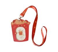 Lightweight PU Card Holder Sleeve Feature Playful Design and Multi Functional Pocket for Travel and Work Cartoon Card Case