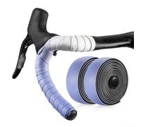 Lightweight PU Handlebar Tape Designed for Shock Resistance and Comfort, Enhanced Grip for Better Control on the Road (Gradient purple)