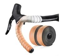 Lightweight PU Handlebar Tape Designed for Shock Resistance and Comfort, Enhanced Grip for Better Control on the Road (Gradient orange)