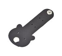 Lightweight PU Leather Bear Wire Organizer Space Saving Cord Keeper Buckle for Home Office and Travel Use Multiple Colors