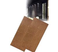 Lightweight PU Stone Panels for Interior/Exterior Feature Walls, Aged Waterfall & Stacked Stone Design, Perfect for Brick Walls, 9 Panels