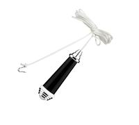 Lightweight Pull Cord - 8 x 1.8cm Pull Cord Handle, Widely Applicable | Improves Functionality | PP Metal Chain Fan Pulls Chain Control for Ceiling Lights