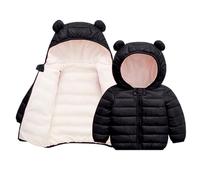 Lightweight Quilted Jacket Children's Boys Autumn Jacket Hooded Jacket - Warm Windproof Down Jackets for Mountain Jacket Girls Winter Jacket with Hood Puffer Jacket Sweat Jacket Down Jacket for Autumn