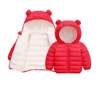 Lightweight Quilted Jacket Children's Boys Autumn Jacket Hooded Jacket - Warm Windproof Down Jackets for Mountain Jacket Girls Winter Jacket with Hood Puffer Jacket Sweat Jacket Down Jacket for Autumn