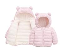 Lightweight Quilted Jacket Children's Boys Autumn Jacket Hooded Jacket - Warm Windproof Down Jackets for Mountain Jacket Girls Winter Jacket with Hood Puffer Jacket Sweat Jacket Down Jacket for Autumn