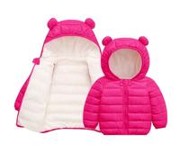 Lightweight Quilted Jacket Children's Boys Autumn Jacket Hooded Jacket - Warm Windproof Down Jackets for Mountain Jacket Girls Winter Jacket with Hood Puffer Jacket Sweat Jacket Down Jacket for Autumn