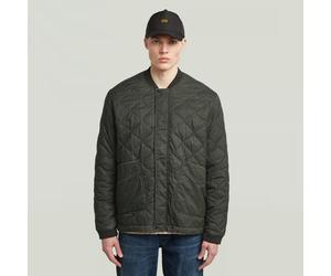 Lightweight Quilted Padded Jacket - Brown - Men XS