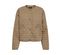 Lightweight Quilted Padded Jacket light brown