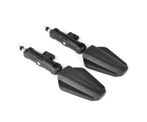 Lightweight Rearview Mirro 2pcs Directional Ball All-round Rotation Folding Off-road For Scooter Retrofit Rearview Mirrors