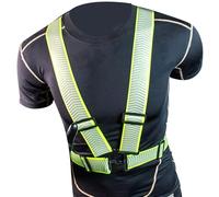 Lightweight Reflective Vest Safe Running Vest for Dark Environment Activities Like Dog Walking and Hiking Hiking Gear