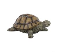 Lightweight resin turtle sculpture for lawn and garden decoration, crafted with attention to detail and built to endure all season outdoor conditions