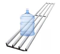Lightweight Roller Conveyor Unpowered Roller Table Heavy-Du Galvanized e 150cm Long for Efficient Material Handling Ideal for Warehousing and Logistics