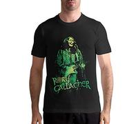 Lightweight Rory-Gallagher T-Shirts for Mens Fun Shirt Fashion Top Classic Tee Black