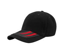 Lightweight Running Hat Mens and Womens Summer Fashion Casual Baseball Caps Cap Hats Squints Baseball Hat (Black, One Size)