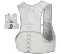 Lightweight Running Vest, Multi-Use Backpack, Compact Hydration Pack, Adjustable Running Vest, Waterproof Fabric 7.48 x 15.75 Inches for Long-Term Activities, , Grey, Orange