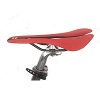 Lightweight Saddle for BROMPTON (145 grams less than the standard Brompton saddle) Red