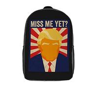 Lightweight School Bags Miss Trump Rucksack Printed School Backpack for Hiking, Work, Travel, 42X32X14Cm