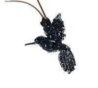 Lightweight Sea Theme Embroidered Patches with Glass Beads Base Bag Accessories Handbag Decors for Keys Or Luggage Water Resistant Fabric Keychain Accessory