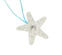 Lightweight Sea Theme Embroidered Patches with Glass Beads Base Bag Accessories Handbag Decors for Keys Or Luggage Water Resistant Fabric Keychain Accessory